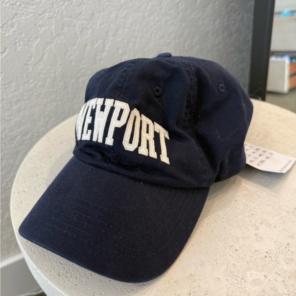 Aritzia Dark Blue Newport Cap